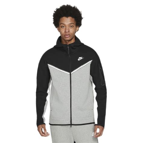 nike tech fleece zwart grijs vest|nike tech fleece.